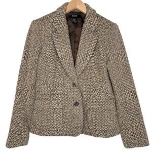Body by Victoria  Classic Herringbone Blazer sz 6